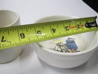 1950's Hopalong Cassidy Bowl & Cup