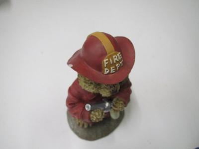 Firefighters Santa & Bears Figurines