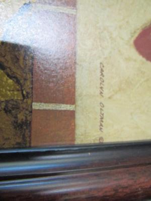 Carolyn Oltman Prints & Yasuo Kondo Wood Block Print On Textured Paper Geisha Portrait