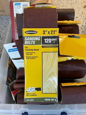 Sanding Belts lot