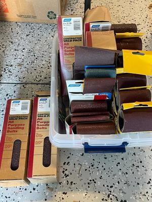 Sanding Belts lot