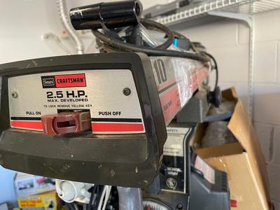 Craftsman 10” Radial Saw