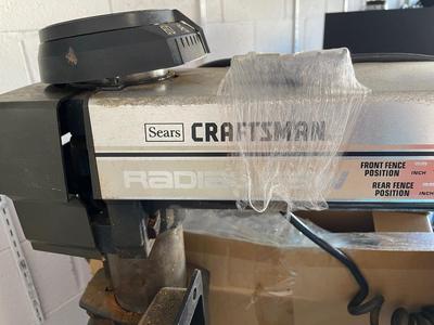 Craftsman 10” Radial Saw