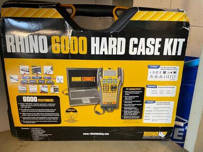 Rhino 6000 label maker kit