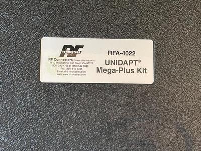 RF Connectors RFA-4022 UNIDAPT Mega-Plus Kit
