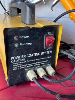 Chicago Electric 42802 Powder Coating System 10-15psi 1/4 Npt