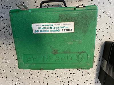 Greenlee Quick Draw 90 hydraulic punch driver