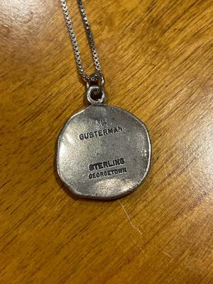BHS earrings and Gusterman Sterling pendant