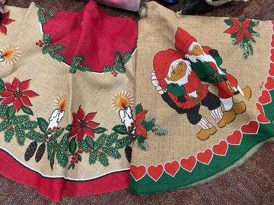 Vintage Christmas tote