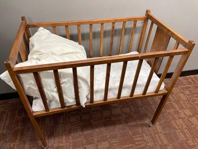 Vintage baby crib