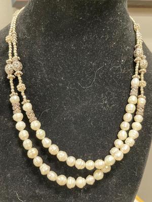 Incredible Silpada Baroque Fresh Water Pearls in Sterling