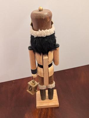 Rustic Woodland Christmas Nutcracker With Lantern