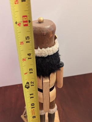 Rustic Woodland Christmas Nutcracker With Lantern