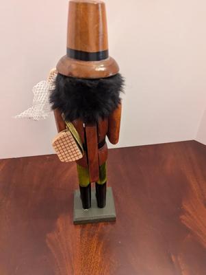 Wooden Christmas Nutcracker Fisherman