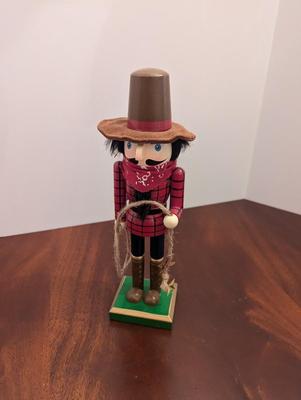 Wooden Christmas Cowboy Nutcracker