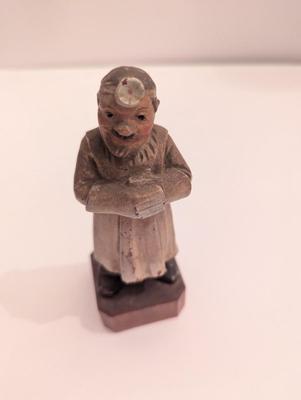 Vintage Anri Toriart Gynecologist Carved Wood
