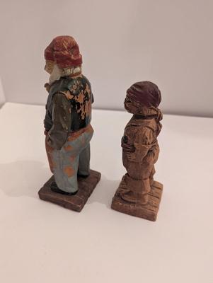 Vintage Syroco Pirate Wooden Figurines