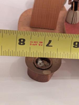 Angels With Organ Erzgebirge Christmas Pyramid German Candle Holder