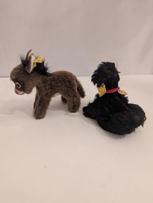 Original Steiff Dog & Donkey