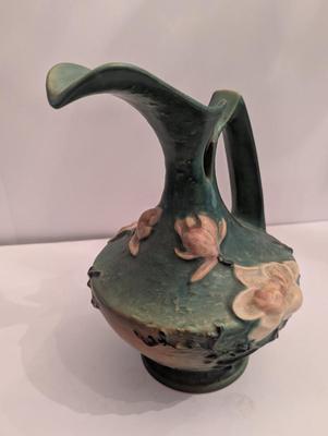 Vintage Roseville Pottery Green Magnolia Vase Choice 1