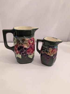 BERN Vintage Czechoslovakia Hand Painted Pitchers