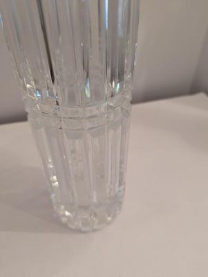 12" French Lead Crystal Vase Cristal D'Argues Durand Montparnasse