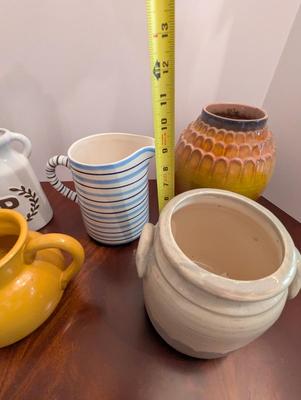 Pottery Vases & Pitchers
