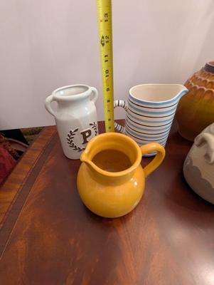 Pottery Vases & Pitchers