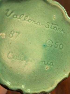 8" Vallona Starr California Pottery Vase