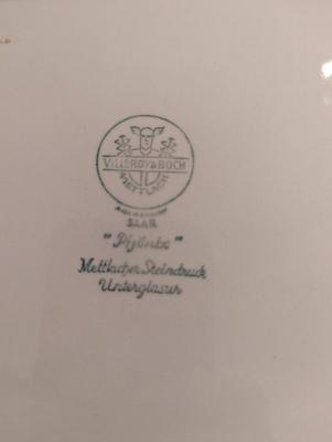 Vintage China Villeroy & Boch John Maddock Hamilton