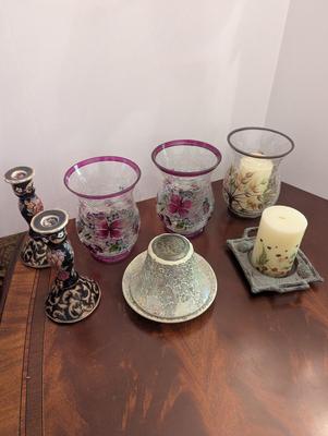Assortment Of Candle Holders