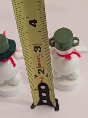 Snowmen With Violin By Erzgebirgische