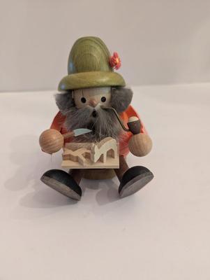 Erzgebirge Volkskunst Bavarian German Woodland Figure