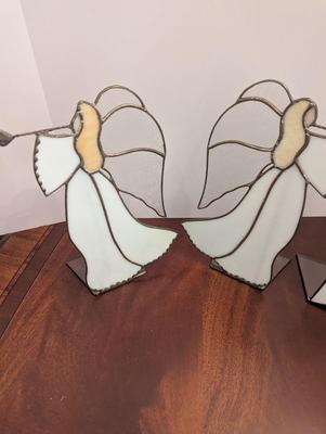 Hand Crafted Stained Glass Angels