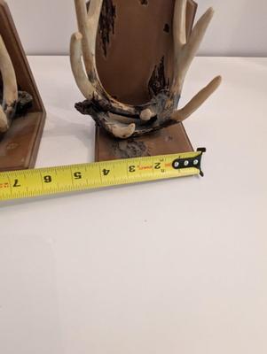 Deer Antler Bookends