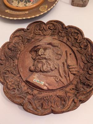 Vintage Wooden German Decor