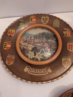 Vintage Wooden German Decor