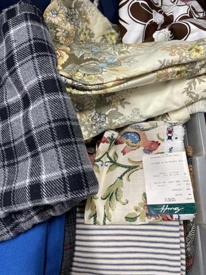 Tote with heavy duty fabrics