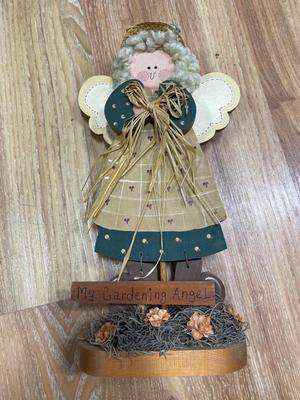 Garden Angel, bunny basket and more