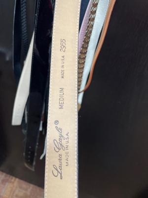 Vintage belts