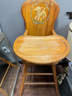 Vintage high chair