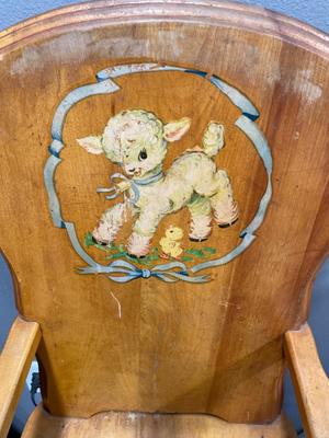 Vintage high chair
