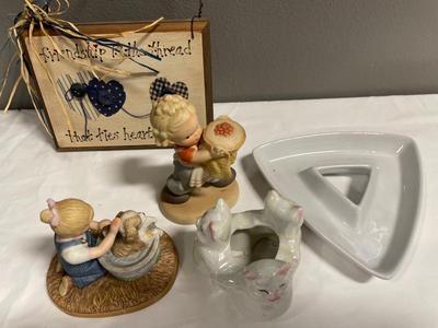 Vintage decor with English/german dictionary
