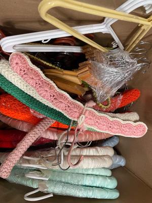 Box of hangers