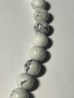 New Never Worn Condition Southwest Style Howlite/Marble Stone Bead 18" Necklace as Pictured. FREE DOMESTIC SHIPPING.