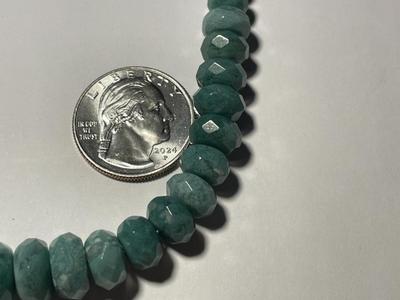 DTR/Jay King New Never Worn Turquoise Graduated Bead Necklace 18-20" Adjustable w/Sterling Silver Clasp & Chain as Pictured.