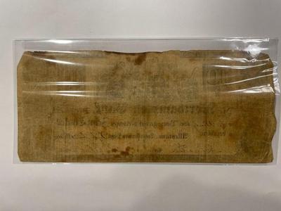 (German Text) $10 1839 Allentown Pennsylvania Obsolete Currency Northampton Bank Note Bill Circulated Condition as Pictured. FREE...
