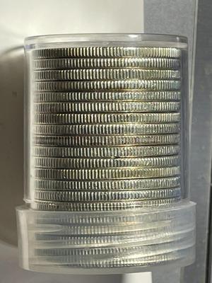 CHOICE BU ROLL OF (20) 1956 BRILLIANT UNCIRCULATED FRANKLIN SILVER HALF DOLLARS ORIGINAL! FREE DOMESTIC SHIPPING.