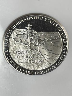 NGC 2005-S PF69 Ultra Cameo Ocean View Commemorative 5c Nickel as Pictured.