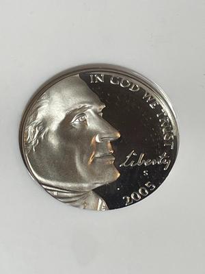 NGC 2005-S PF69 Ultra Cameo Bison Commemorative Buffalo 5c Nickel as Pictured.